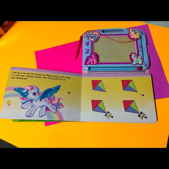 MY LITTLE PONY Draw With Ponies NWT Book & PAD - Picture 11 of 16